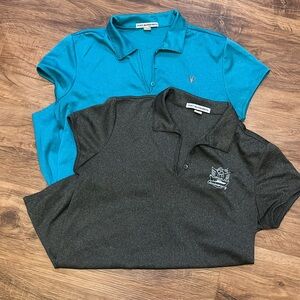 Two Port Authority shirts with Formula Boat logo